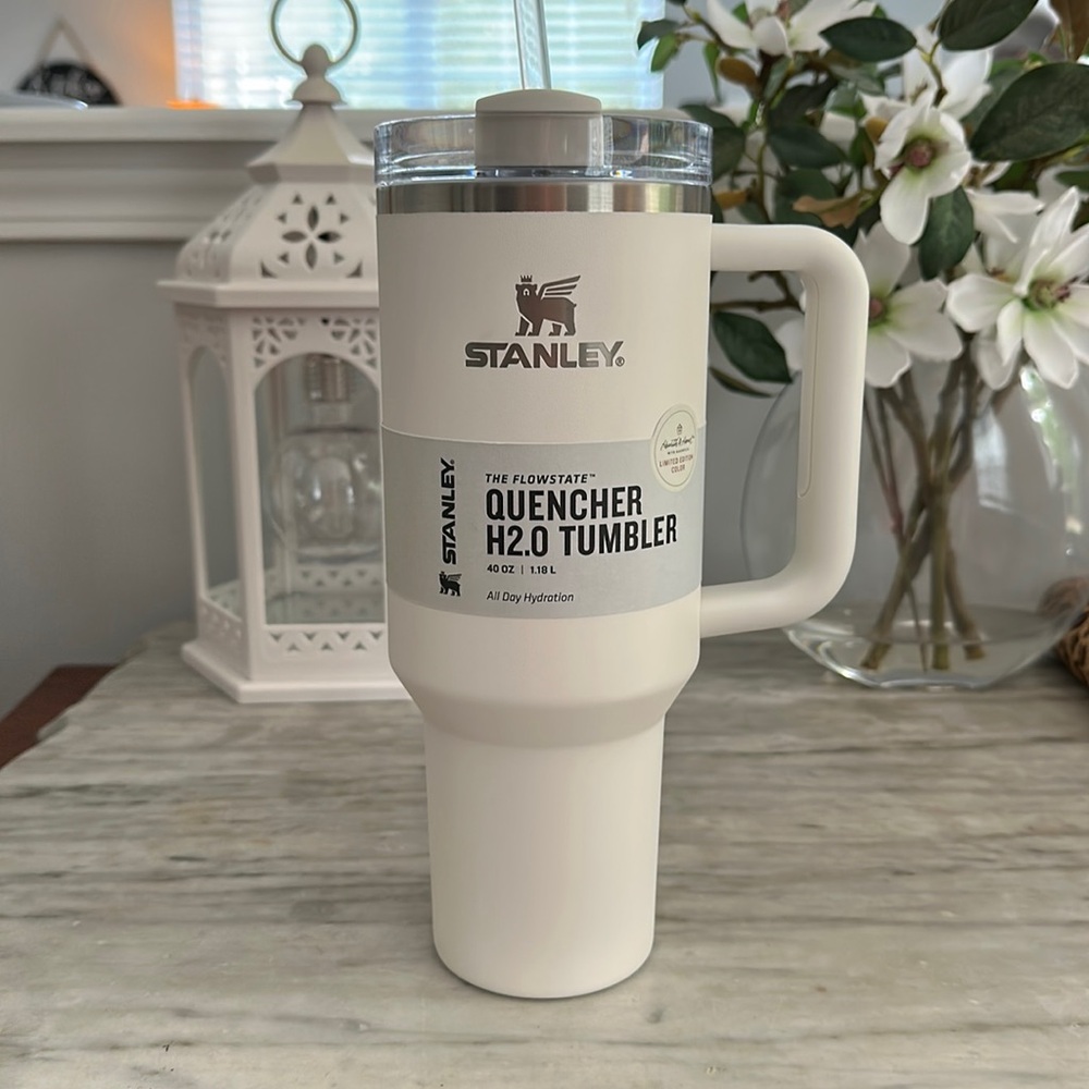Stanley Quencher 40 Oz Sour Cream Hearth and Hand with Magnolia by Target